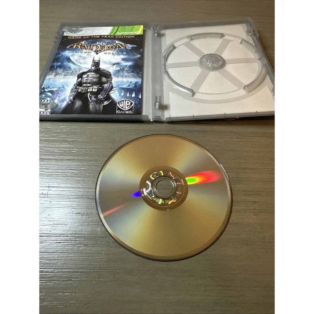 Batman Arkham Asylum Game Of The Year Edition Xbox 360 Complete CIB